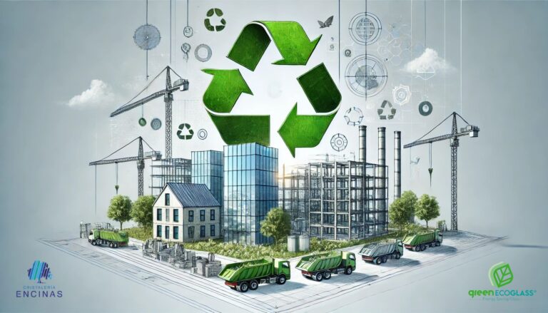 La importancia del vidrio reciclado en la construcción sostenible: una oportunidad para un futuro más verde